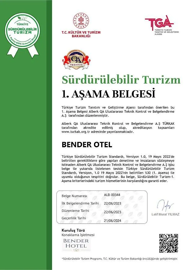 Bender Hotel Istanbul